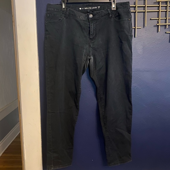 Women’s celebrity pink jeans size 17 - Picture 1 of 3
